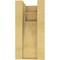 Ekena Millwork 4"W x 4"D x 8"H Wide Viola Rough Cedar Woodgrain TimberThane Corbel, Primed Tan CORUR04X04X08VIORCPR - alternate 3
